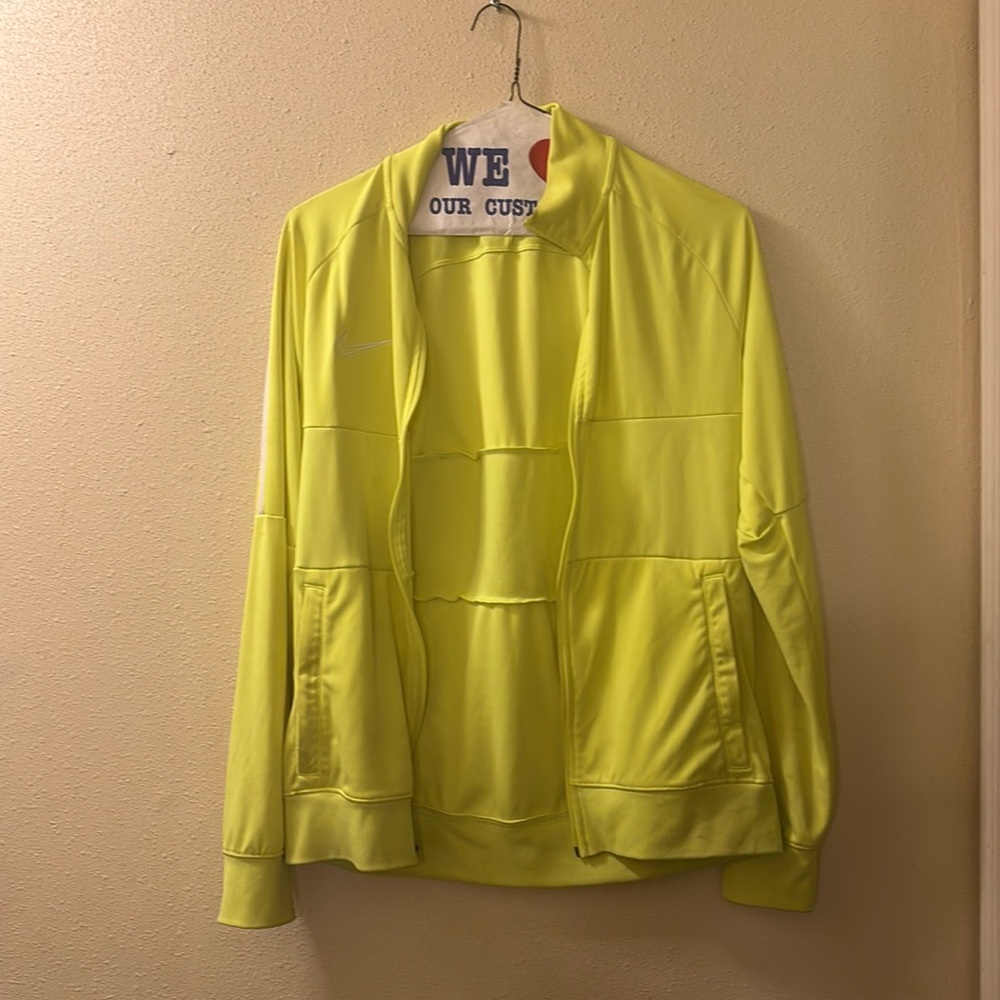 High light color Nike track jacket